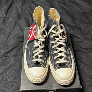 Black hightop Comme des garçons